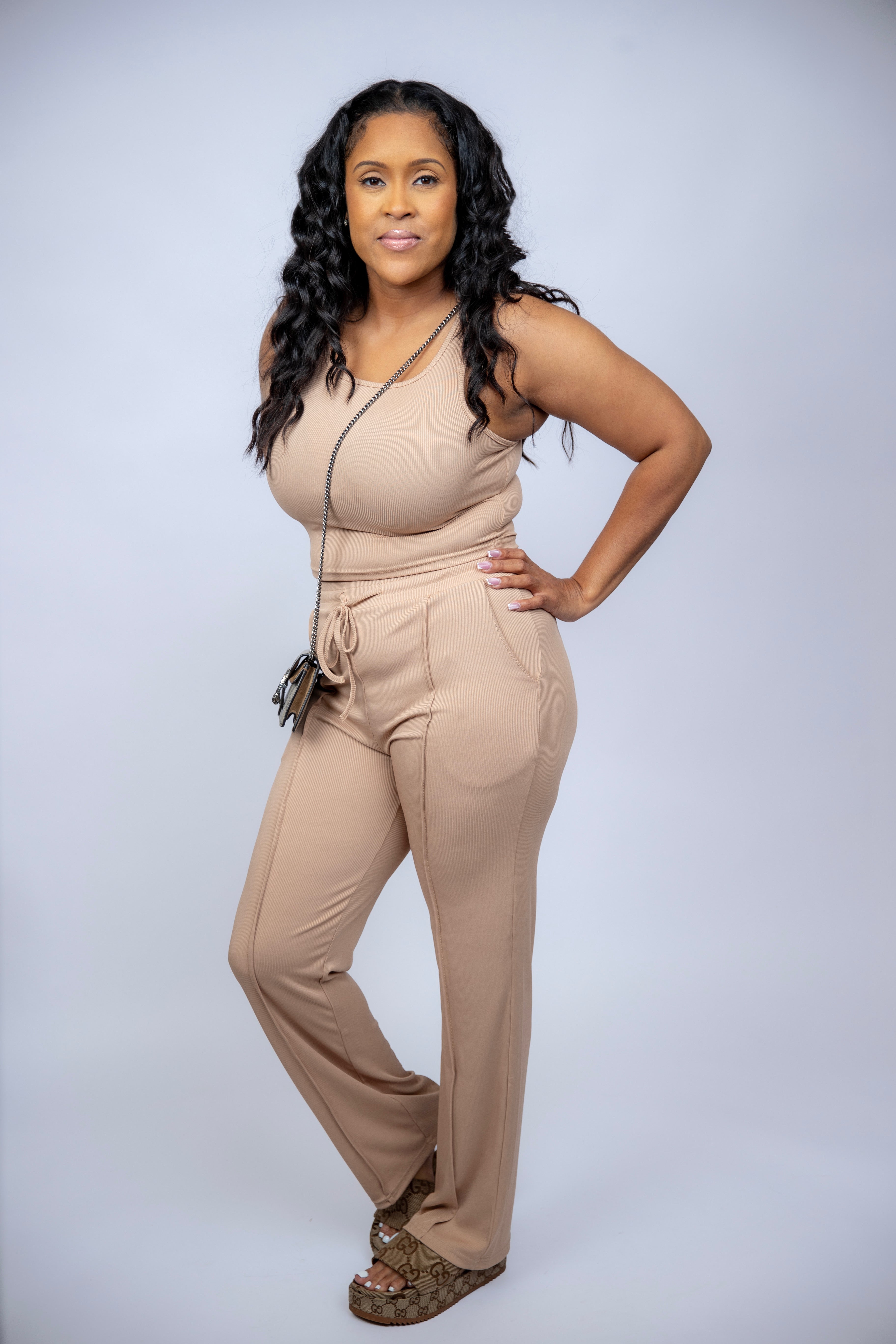 Sleeveless one piece